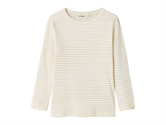 Lil Atelier coconut milk striped top